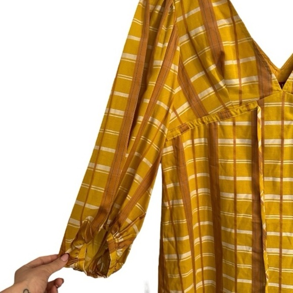 Staud Dress Yellow Large - Picture 6 of 10